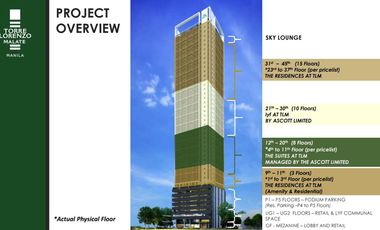 200K DP MOVE IN RFO CONDO IN MALATE MANILA FULLY FINISH LRT PEDRO GIL STATION TAFT LASALLE CSB MOA