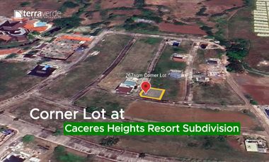 Premium Corner Lot in Jardin Real de Naga