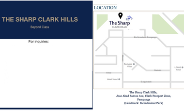 For Rent: 3BR Condominium at The Sharp Clark Hills, Mabalacat, Pampanga
