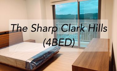 For Rent : 4 Bedroom Condo Unit at The Sharp Clark Hills, Mabalacat, Pampanga