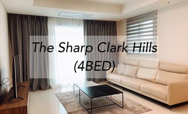 For Rent : 4 Bedroom Condo Unit at The Sharp Clark Hills, Mabalacat, Pampanga