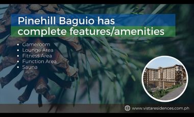 CONDOMINIUM FOR SALE | BAGUIO CITY| 1BEDROOM wid balcony