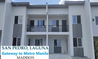 San Pedro Laguna House for Sale in Madison Residences