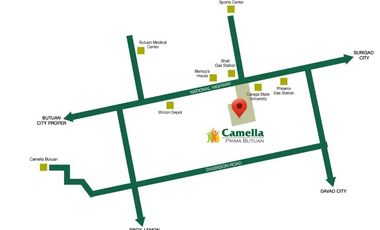 Ravena IU NRFO 2BR Townhouse for Sale in Camella Prima Butuan, Agusan Del Norte