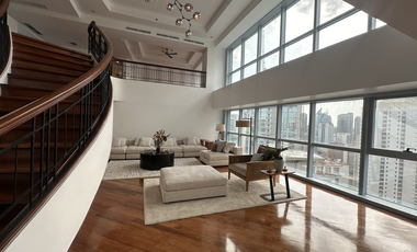 FOR SALE: Makati Penthouse at Fraser Place, 4 Bedroom Bi-Level (Direct Buyers)