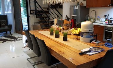 For Sale Furnished 2BR Townhouse w/ Dressed up Roof Deck Mahogany Place Taguig