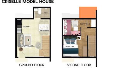 Criselle NRFO 2BR SF Townhouse for Sale, Camella Prima Butuan, Agusan Del Norte