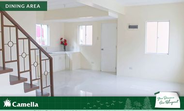 Dani WB NRFO 4BR SF Townhouse for Sale in Camella Prima Butuan, Agusan Del Norte