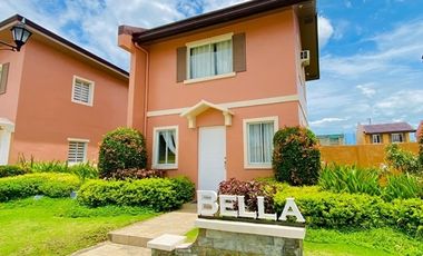 Bella NRFO 2BR SF Townhouse for Sale in Camella Prima Butuan, Agusan Del Norte