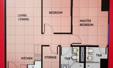 2BR with Maid's Room in Avida 34th St, BGC TAGUIG CITY