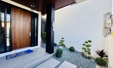 Modern Contemporary Brand New Semi Furnished House and Lot for Sale in BF Homes