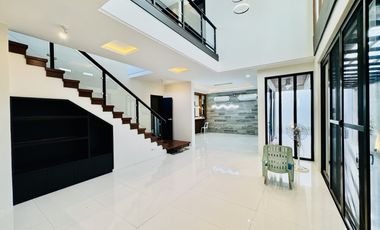 Modern Contemporary Brand New Semi Furnished House and Lot for Sale in BF Homes