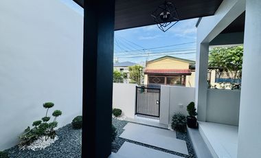 Modern Contemporary Brand New Semi Furnished House and Lot for Sale in BF Homes