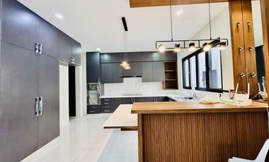 Modern Contemporary Brand New Semi Furnished House and Lot for Sale in BF Homes