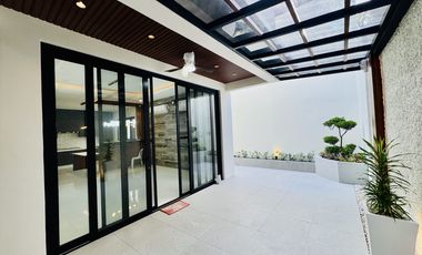 Modern Contemporary Brand New Semi Furnished House and Lot for Sale in BF Homes
