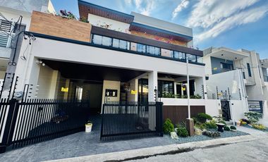 Modern Contemporary Brand New Semi Furnished House and Lot for Sale in BF Homes
