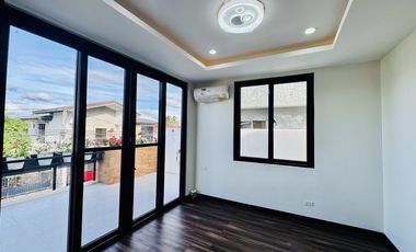Modern Contemporary Brand New Semi Furnished House and Lot for Sale in BF Homes