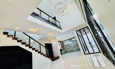 Modern Contemporary Brand New Semi Furnished House and Lot for Sale in BF Homes