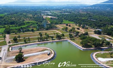 Residential lot with view of Mt. Samat in Catalina Lake Residences