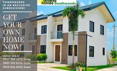 Olivarez Homes Southwoods, Biñan Laguna House For Sale