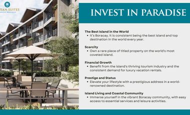 Boracay's First Green Residential Condominium with Smart Home Features for Sale