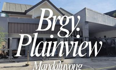 Mandaluyong Brgy. Plainview house for sale ideal for commercial residential dev