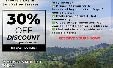 Sun Valley Estates 30% Special promo
