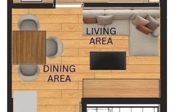 1BR B Condo Unit 2/F Q (T4) for Sale in Washington Heights, Dasmariñas, Cavite