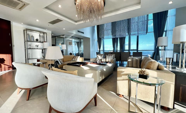 4 br penthouse unit: st. francis shangri-la : 3 level - for sale