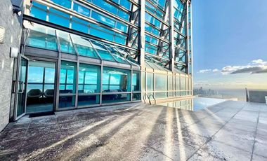 4 br penthouse unit: st. francis shangri-la : 3 level - for sale