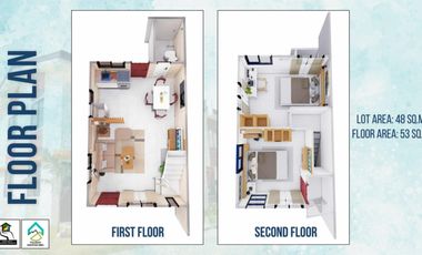 2-bedroom townhouse for sale in Toledo Countryside Homes in Toledo Cebu