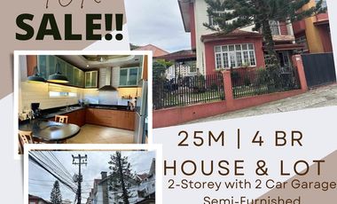 4 Bedrooms 2-Storey House NEAR BOTANICAL GARDEN (Brentwood Village, Baguio City)