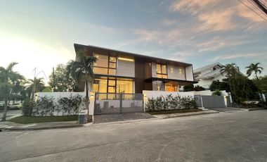 Stunning Brand New Corner Modern House and Lot For Sale in Ayala Alabang Village