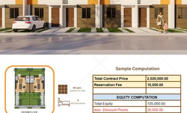 House and Lot For Sale- Townhouse through Pag ibig in Cagayan de Oro City