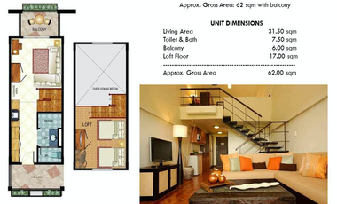 For Sale Loft Type in Malay Aklan near City Mall Boracay, Shangri La, D' Mall