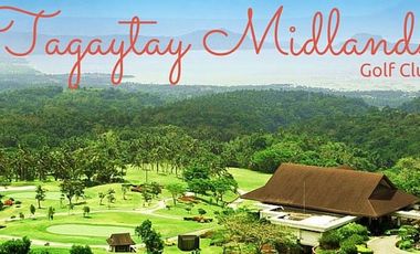 High End Residential Lot  at the beautiful Tagaytay Highland