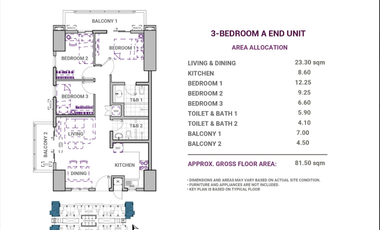 Pre Selling 2BR 65sqm RFO in Las Pinas City near SM South Mall, Medical Center