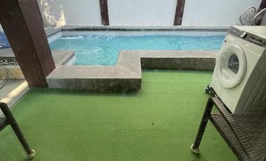 2 Storey House with swimming pool for rent at Pulu Amsic Subdivision Pampanga