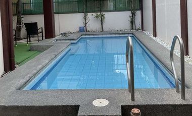 2 Storey House with swimming pool for rent at Pulu Amsic Subdivision Pampanga