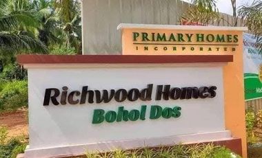 Richwood Homes Bohol 2 Bedroom House and Lot for Sale, Daus, Bohol