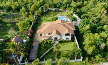 House and Lot for SALE with Huge Swimming Pool in Panglao island of Bohol