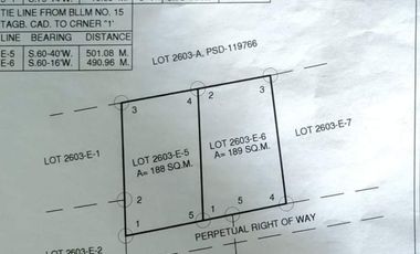 188 sqm Residential Vacant Lot for Sale in Tagbilaran City, Bohol