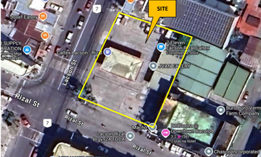 Prime Corner Lot for Lease in Lacson and Rizal Streets Bacolod City