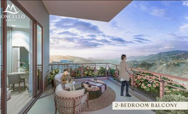 Studio Preselling units in Moncello Crest, Tuba, Benguet - Condotel