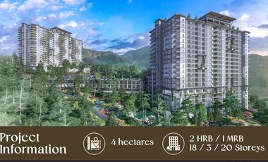 Studio Preselling units in Moncello Crest, Tuba, Benguet - Condotel
