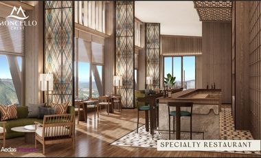 Studio Preselling units in Moncello Crest, Tuba, Benguet - Condotel