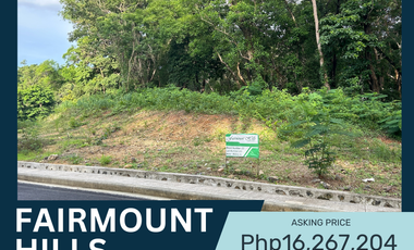FAIRMOUNT HILLS 863sqm VACANT LOT FOR SALE