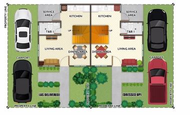 For Sale-3 BR Quadruplex House at Minami Residences, General Trias, Cavite