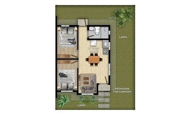 2-Bedroom House and Lot for Sale in Calamba, Laguna at Gran Avila | Solo