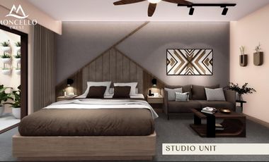 CONDOTEL 1 Bedroom Preselling units in Moncello Crest, Tuba, Benguet